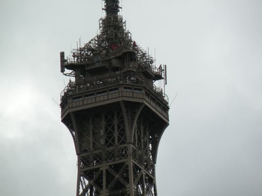  antennes au sommet de la Tour Eiffel